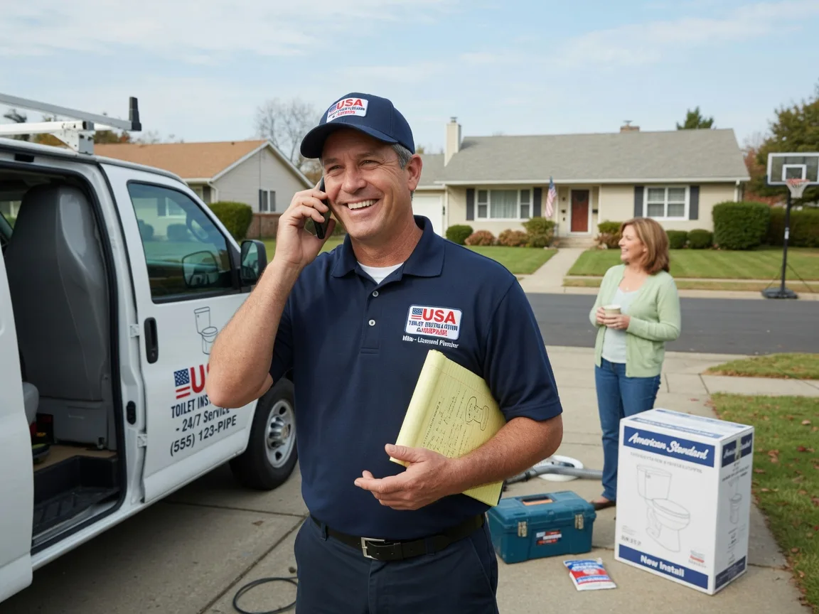Toilet Installation Trufant, MI FAQs